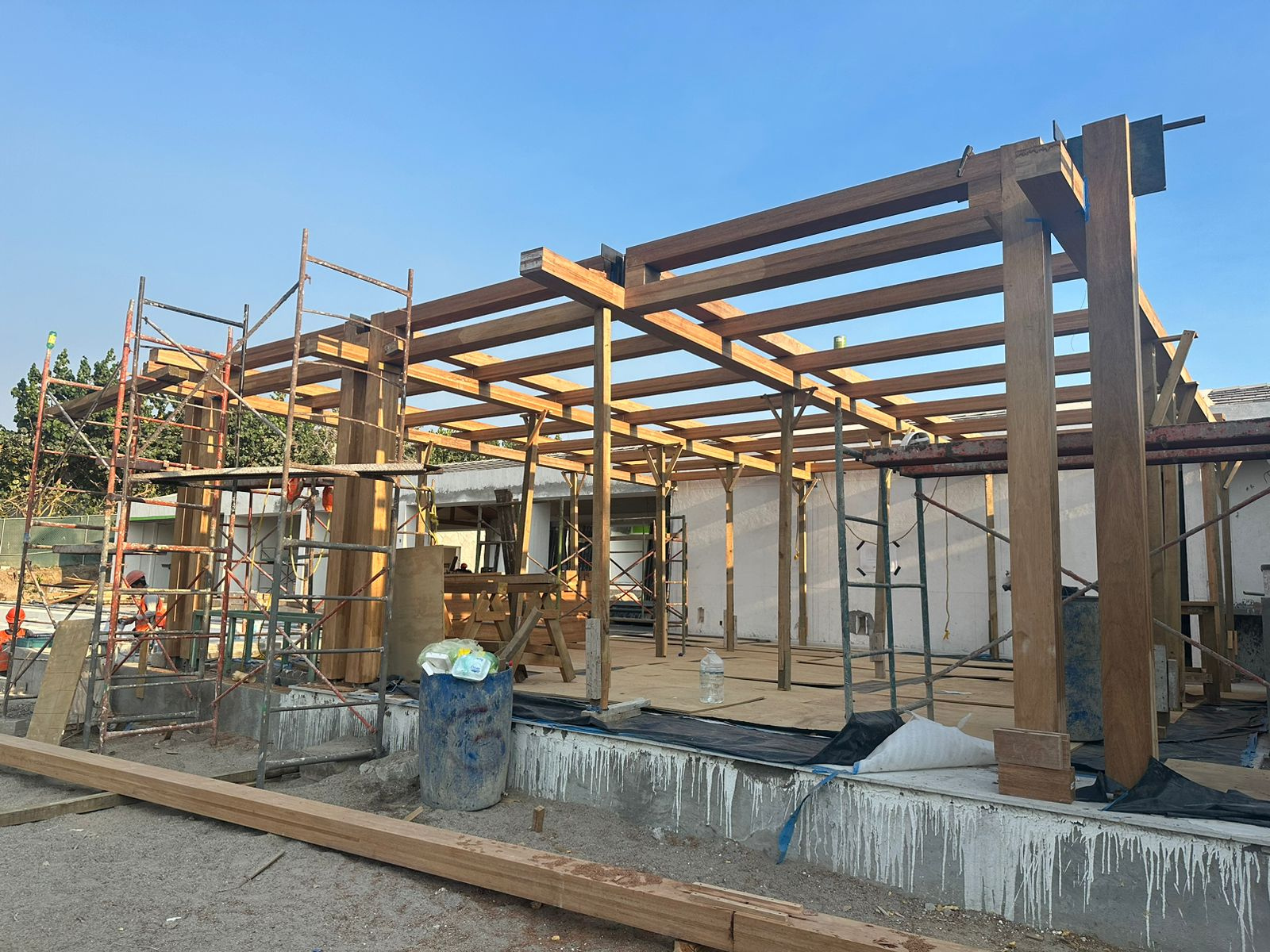 Estructura de madera