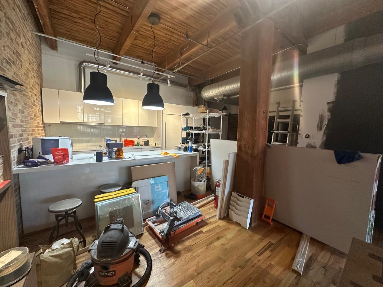 Remodelación de cocina en loft